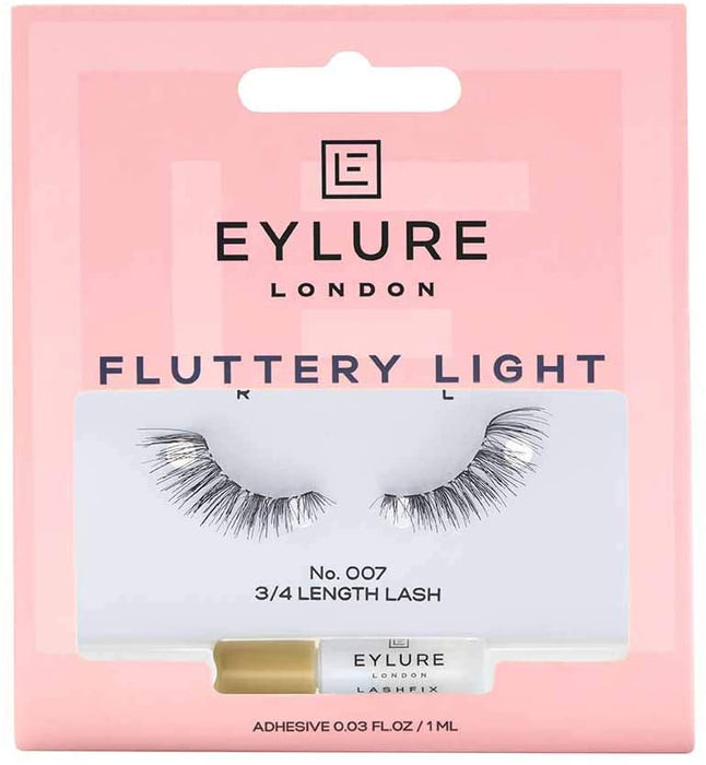 Eylure Fluttery Light Lashes (3/4 Length Lash) - No.007