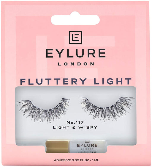 Eylure Fluttery Light Lashes (Light & Wispy) - No.117