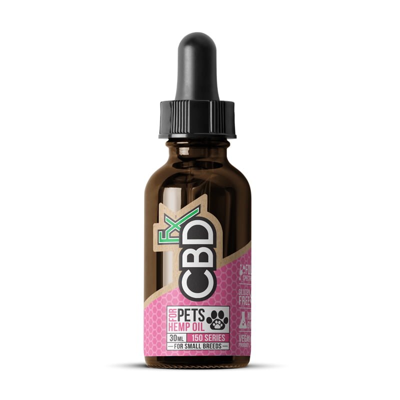 Hemp Oil For Pets 30ml 150 Series - For Small Breeds