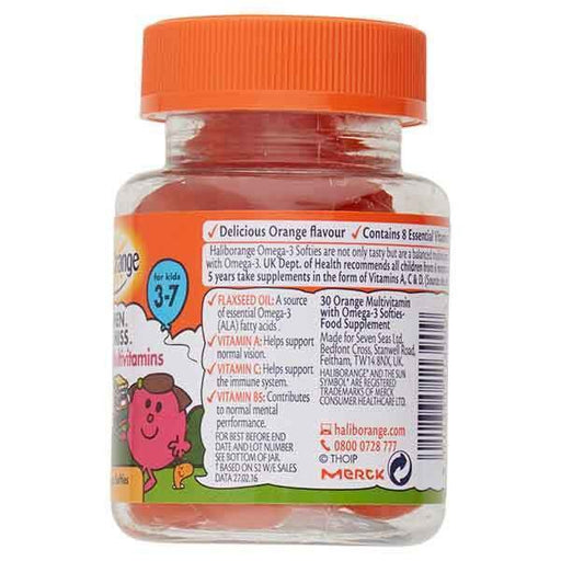 Haliborange MR. MEN LITTLE MISS Omega-3 & Multivitamins 30 Orange Flavour Softies