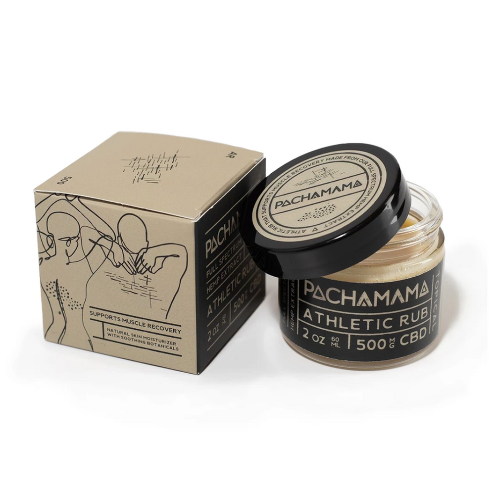PACHAMAMA Full Spectrum Body Butter Athletic Rub-Topical 2Oz 500mg