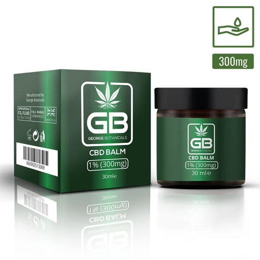 George Botanicals Premium CBD Balm 1% - 300mg