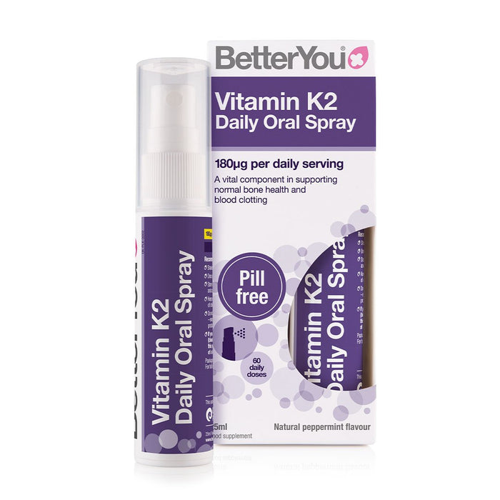 BetterYou Vitamin K2 Daily Oral Spray, 25ml