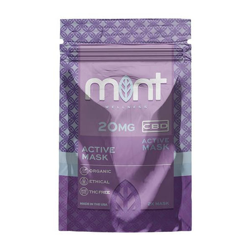 Mint Wellness Active Mask 20mg - 2 pack