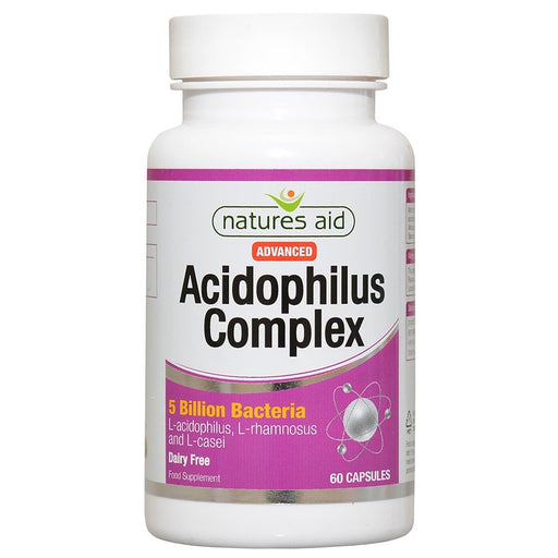 Natures Aid Acidophilus Complex, 90 Capsules/Lactobacillus