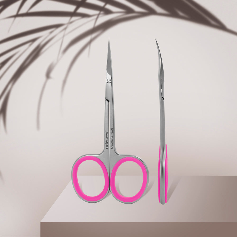 Professional cuticle scissors Staleks Pro Smart 40 Type 3