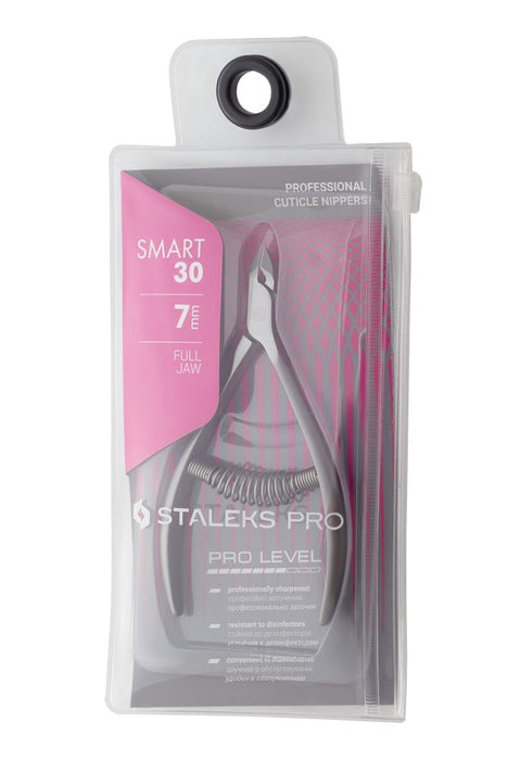 Professional cuticle nippers Staleks Pro Smart 30, 7 mm