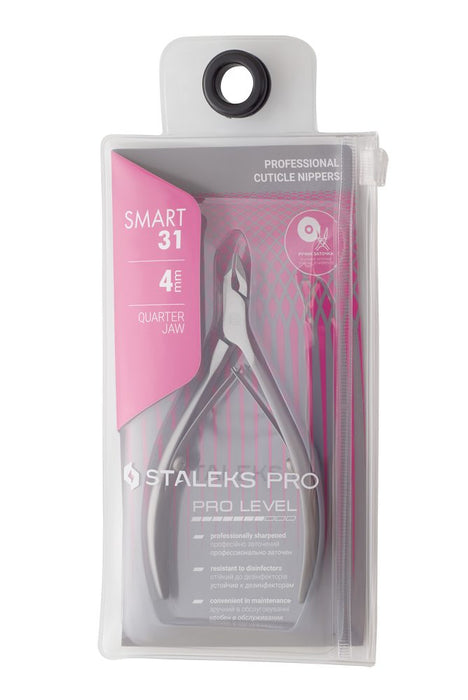 Professional cuticle nippers Staleks Pro Smart 31, 4 mm