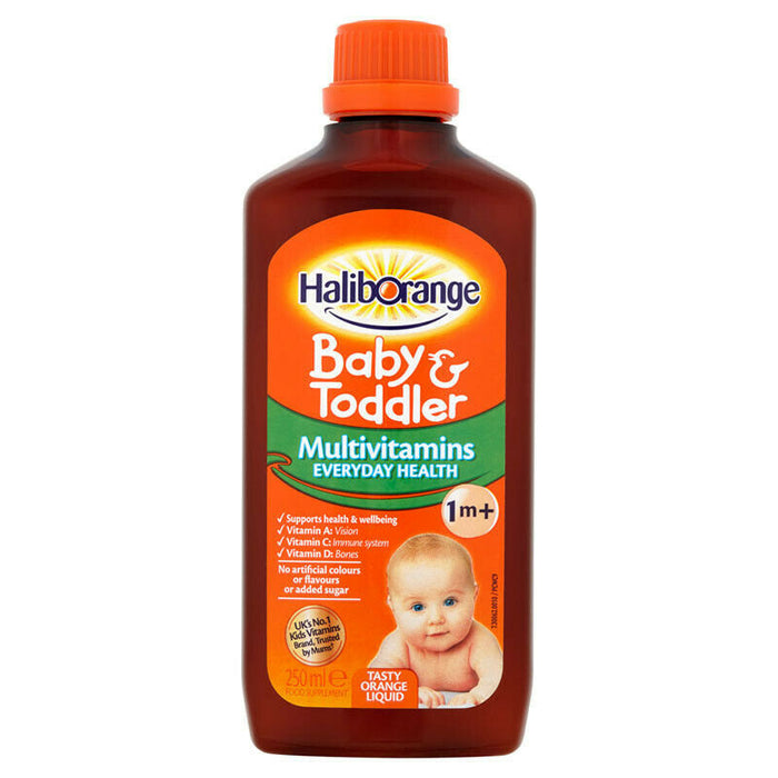 Haliborange Baby & Toddler Multivitamin Liquid Orange - 250ml