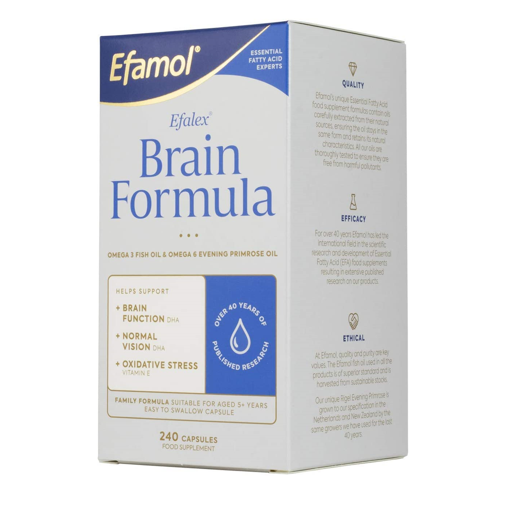 Efamol Efalex Brain Formula - 240 capsules